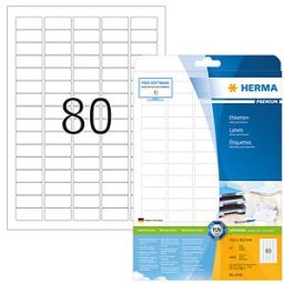 HERMA 4336 - PREMIUM A4 labels 25 sheets/pack