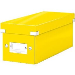 LEITZ 60410016 - Archive box C&S WOW CD, yellow