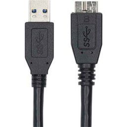 NEDIS N CCGL61500BK10 - USB 3.0 cable, A connector > micro B connector, 1 m, blue