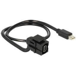 DELOCK 86374 - Mini DisplayPort socket > mini DisplayPort 110°