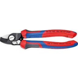 KNIPEX KN 95 22 165 - Cable Shears with opening spring 165 mm