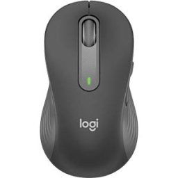 LOGITECH M650LLS - Wireless Mouse, Logi Bolt/Bluetooth, M650 Large, left, black