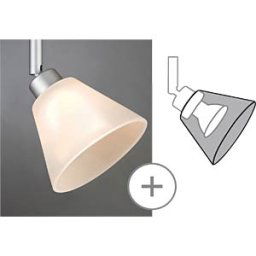 PAULMANN PLM 60012 - URail shade Kegi DecoSystems, 110 mm, white