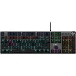 MSI GK310 - Gaming keyboard, USB, RGB, hot swappable, DE