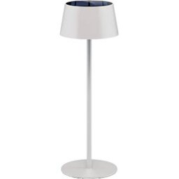 GOOBAY 73929 - Rechargeable LED table lamp solar, dimmable, IP44, warm white, w