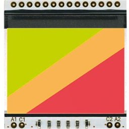 DISPLAY VISIONS EA LED39X41-G - LED lighting for EA DOGS102-6, 36 x 26 mm, red / green