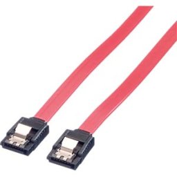 VALUE 11991550 - Cable SATA 6 Gbps port > SATA port, 50 cm, red, metal