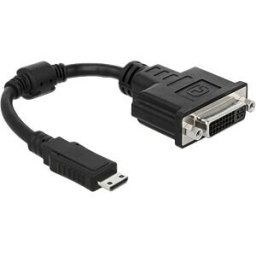 DELOCK 65564 - HDMI Adapter, Mini HDMI-C male to DVI female