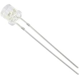 HUIYUAN OPTO-ELECTRONIC 6603R1C-LHA-B - Flat LED 5mm, red, 350 mcd, 120°