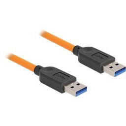 DELOCK 87962 - USB 3.0 cable, A male to A male, tethered shooting, 1 m