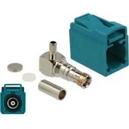 DELOCK 89723 - FAKRA Z jack 90° for crimping