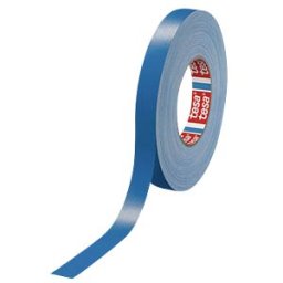 TESA 04651BL-25 - Premium acrylic coated cloth tape, 25 mm, blue
