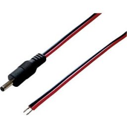 BKL DC AKS 174 - DC cable, 2 x 0.40 mm², straight plug 1.7 mm