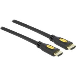 DELOCK 82455 - HDMI High Speed with Ethernet cable, 4K 30 Hz, 5.0 m
