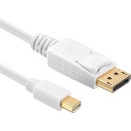 HDSUPPLY HDS X-DC030-010 - DP male to Mini DP male, 1080p, white, 1.0 m