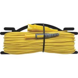 HIOKI L9843-51 - Earthing measurement cable, 4 mm, yellow, 50 m, with cable reel