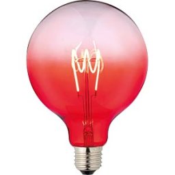 SCHIEFER LIGHTING SCHI LF023925002 - E27 TR G125x180 140Lm 4W Red