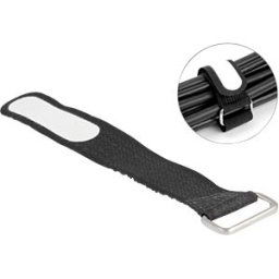 DELOCK 19603 - Cable tie, Velcro, labeling field, 127 x 20 mm, 5 pcs.