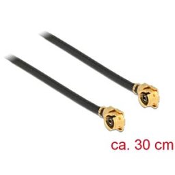 DELOCK 89609 - Antenna Cable MHF®, plug 1.13 30 cm