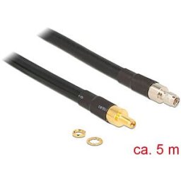 DELOCK 89427 - HF antenna cable, SMA male > SMA female, 5 m
