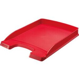 LEITZ 52370025 - Leitz Plus Letter Tray, Slim, red