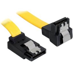DELOCK 82822 - Delock SATA 6 Gb/s up/down metal 70-cm cable