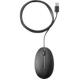 HEWLETT PACKARD HP 9VA80AA - Wired Mouse, USB, black