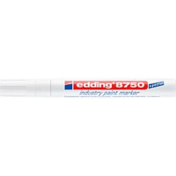 EDDING 8750WS - Industrial paint marker, 2.0 - 4.0 mm, white