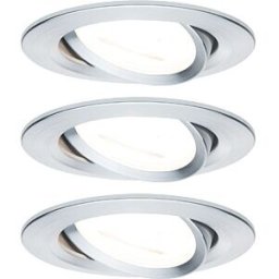 PAULMANN PLM 93469 - Recessed luminaire LED Nova 3 x 6,5 W, 2700 K, alu