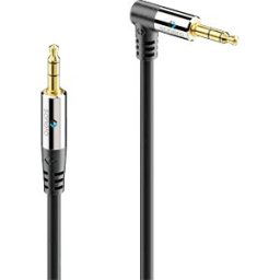 SON S-AC510-020 - sonero 2-m audio cable with 3.5-mm jacks, 1x 90°
