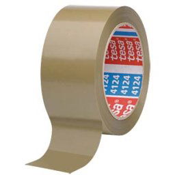TESA 4124-00096 - tesapack Premium, 66 m x 50 mm, brown