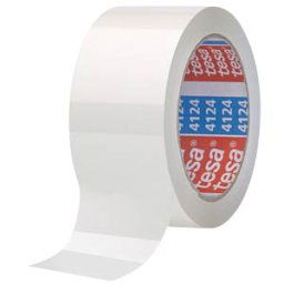 TESA 4124-00051 - tesapack Premium, 66 m x 50 mm, white
