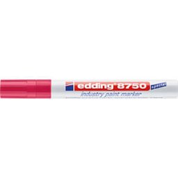 EDDING 8750RT - Industrial paint marker, 2.0 - 4.0 mm, red