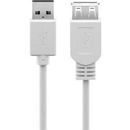 GOOBAY 96199 - USB 2.0 Hi-Speed extension cable 3.0 m white