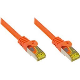 GOOD CONNECTIONS GC 8070R-005O - Patch cable - Cat.7 raw cable, orange, 0,5m
