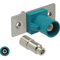 DELOCK 89826 - FAKRA Z plug spring pin for soldering 2 prepunched holes