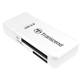 TRANSCEND TS-RDF5W - Multi-card reader USB 3.0, white