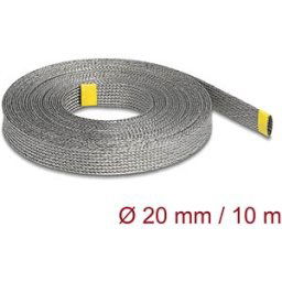 DELOCK 20940 - Braided Sleeve for EMI shielding stretchable 10 m x 20 mm