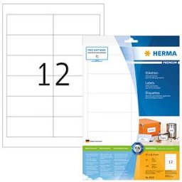 HERMA 8628 - PREMIUM A4 labels 10 sheets/pack
