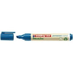 EDDING 22BL - Eco-friendly permanent marker, blue
