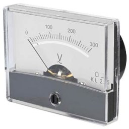 FREI PM 2-300V AC - Moving coil meter, 300 V AC, W: 60 mm, H: 47 mm