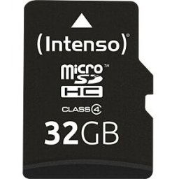INTENSO MSDHC32G - MicroSDHC card, 32 GB, Intenso