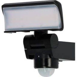 BRENNENSTUHL BRE 1178080110 - LED floodlight, 20 W, 1680 lm, 3000 K, black, with sensor