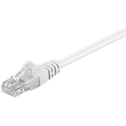 GOOBAY PATCH-C5U 2 WS - 2.0 m Cat.5e U/UTP network cable, white, RJ45
