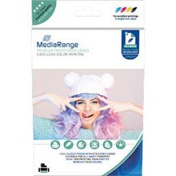 MEDIARANGE MR INK114 - Photo paper cards, 130 x 180 mm, 220 g/m², 50 sheets