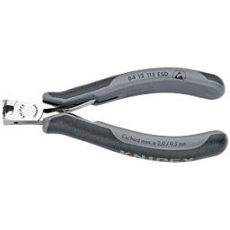 KNIPEX KN 64 12 115 ESD - Electronics End Cutting Nippers 115 mm