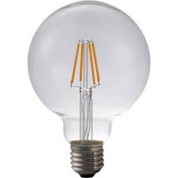 SCHIEFER LIGHTING SCHI LX023880302 - LED bulb E27, 4 W, 320 lm, 2500 K, filament, dimmable