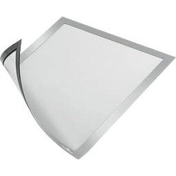 DURABLE 486923 - Infoframe, A4, magnetic, silver, 5 pieces