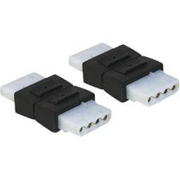 DELOCK AD PA009 - 4-pin 5.25 female/female power adapter