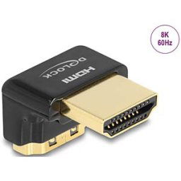 DELOCK 60016 - HDMI adapter male / female, 90° bottom angled